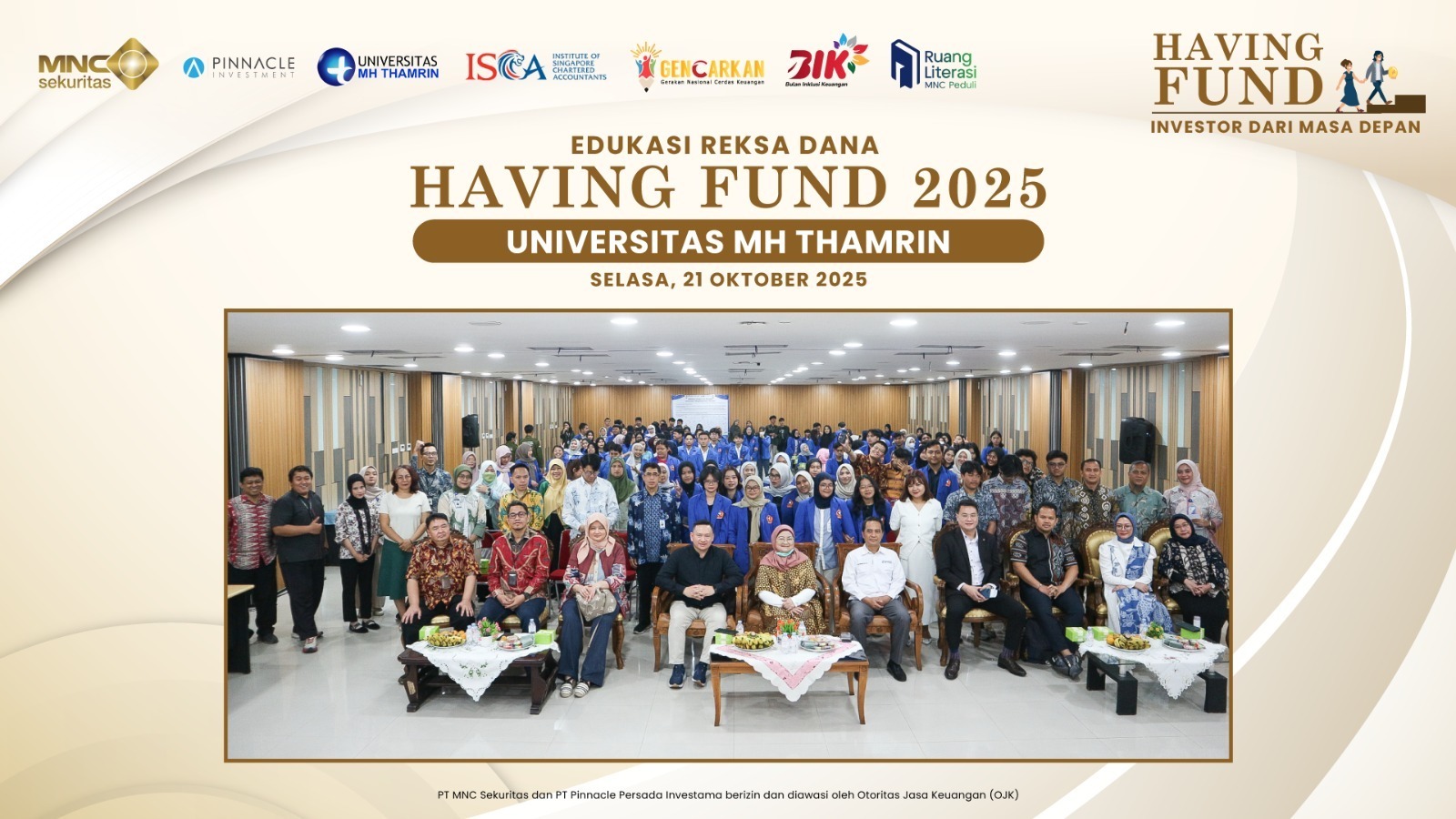 Having Fund 2025 – Financial Education Program at MH Thamrin University